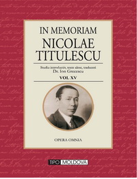 coperta carte in memoriam
nicolae titulescu  de studiu introductiv: ion grecescu 